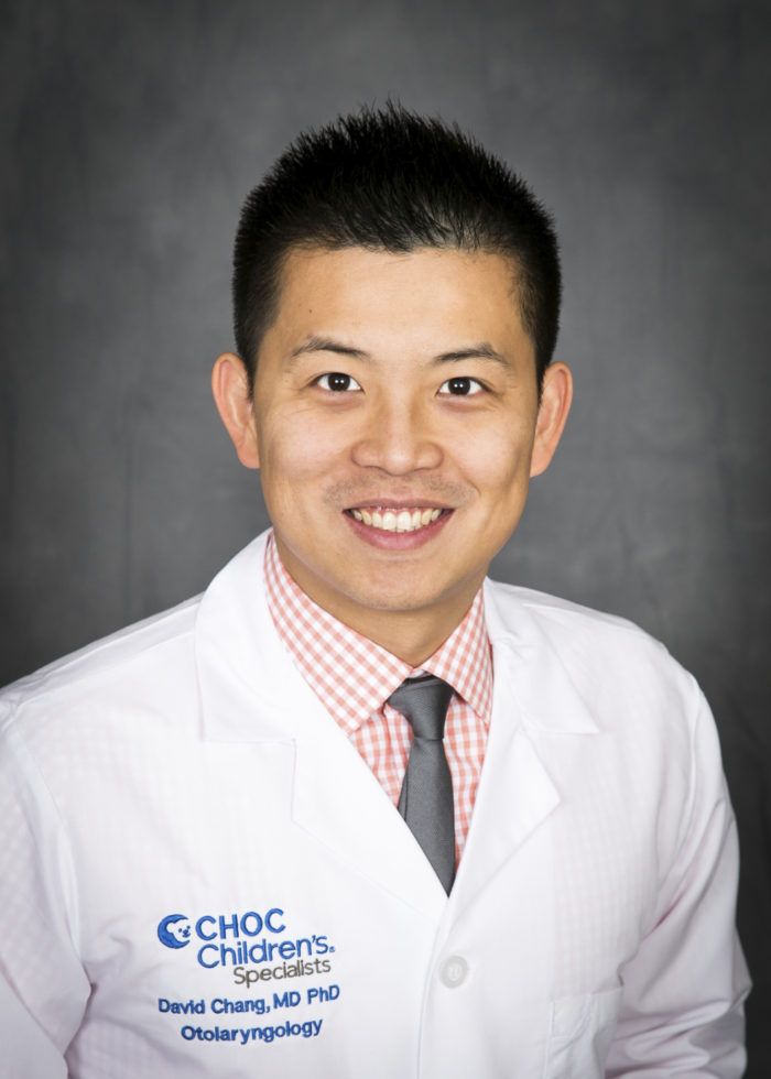 Dr. David Chang, a pediatric otolaryngologist