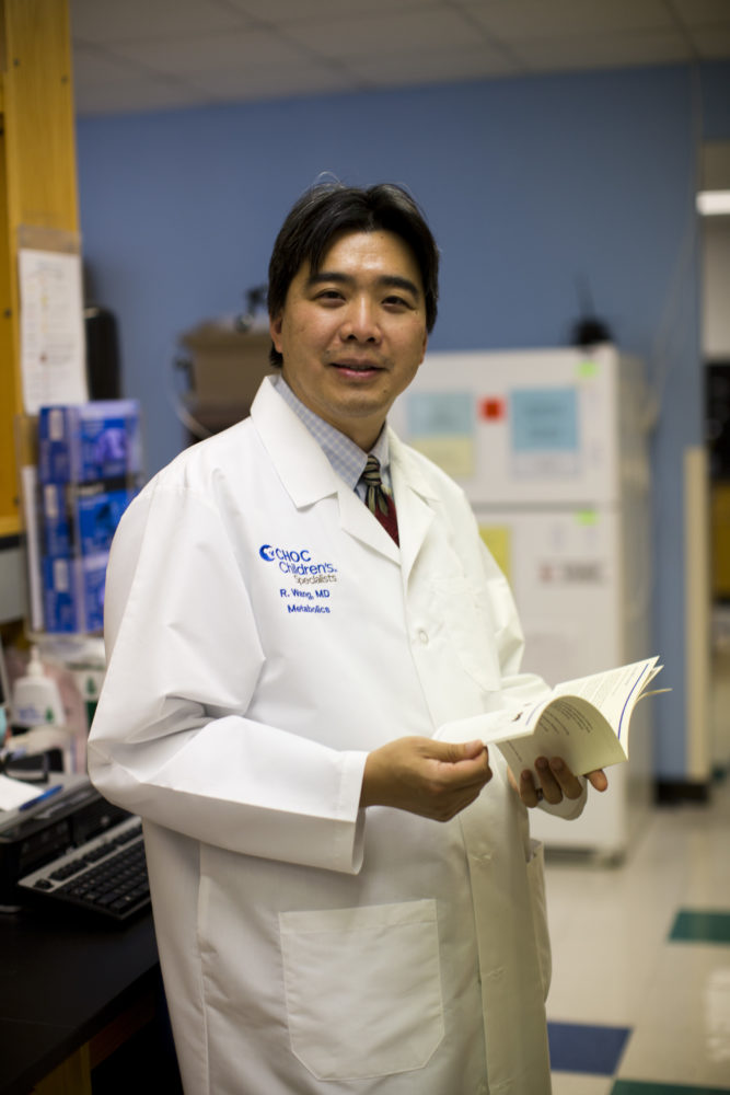 Dr. Raymond Wang, CHOC clinical geneticist and biochemical genetics specialist