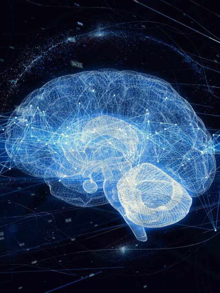 Futuristic image of brain