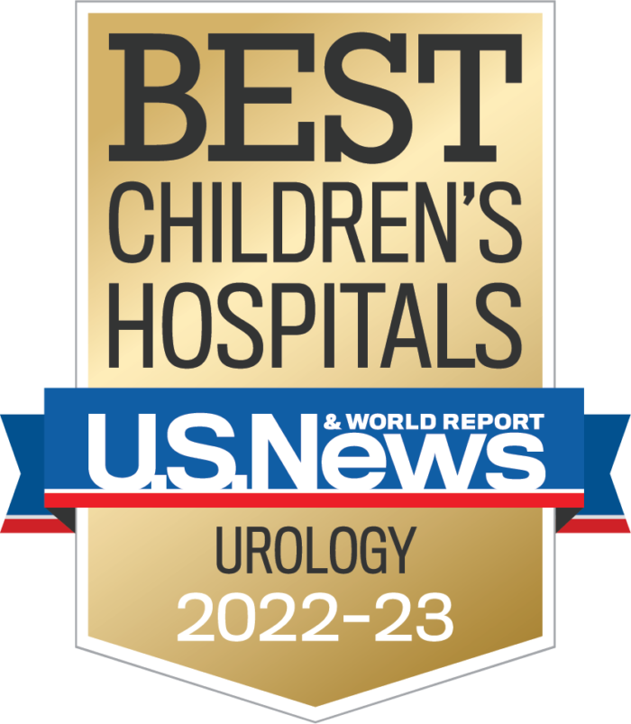 US News & World Reports Best Children's Hospital - Urology