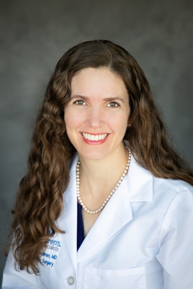 Dr. Laura Goodman, pediatric general and thoracic surgeon at CHOC
