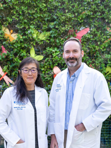 Drs. Sato and Crawford team up to attack brain tumors in CHOC's Spine and Brain Tumors program