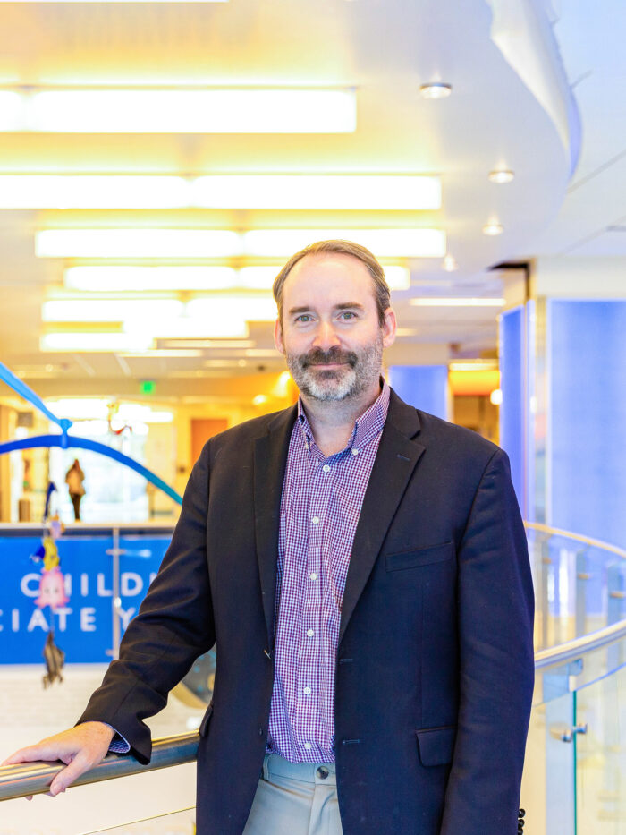Dr. John Crawford, division chief of child neurology and neuro-oncologist at CHOC and co-medical director of the CHOC Neuroscience Institute
