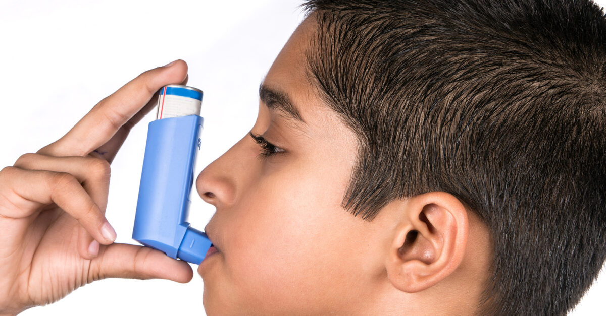 Asthma medications help kids who test positive for COVID19
