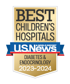 U.S. News and World Reports badge - diabetes and endocrinology