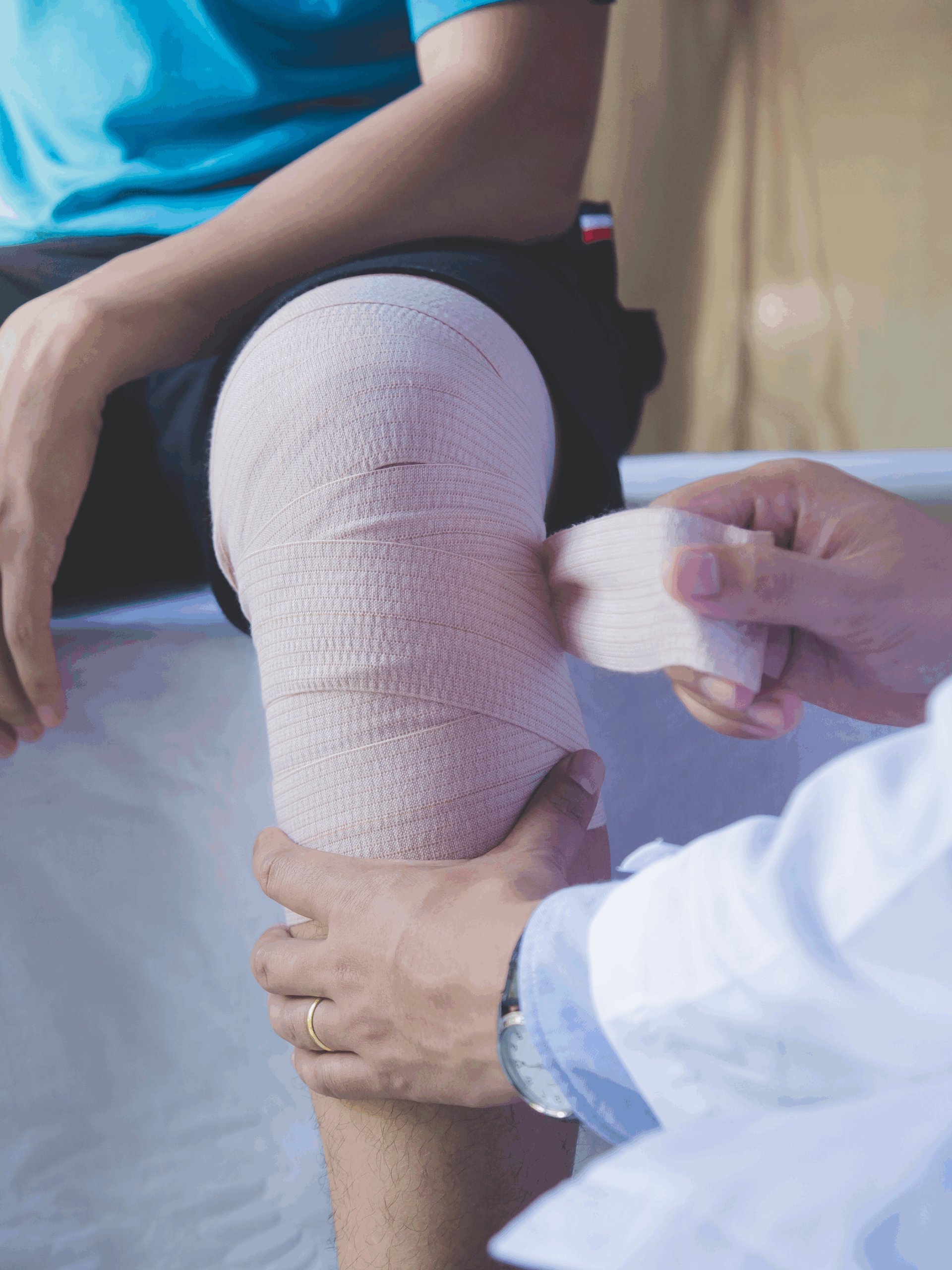 knee injury bandage