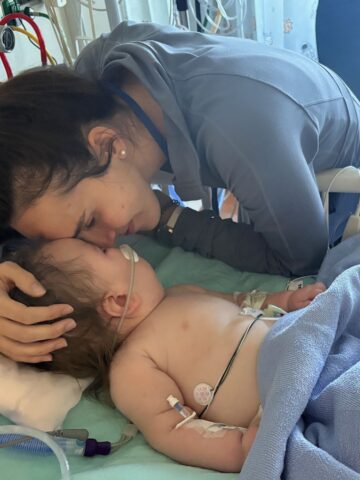 Parents of 1-year-old with exceedingly rare and life-threatening mitochondrial disease entrust CHOC above anywhere else