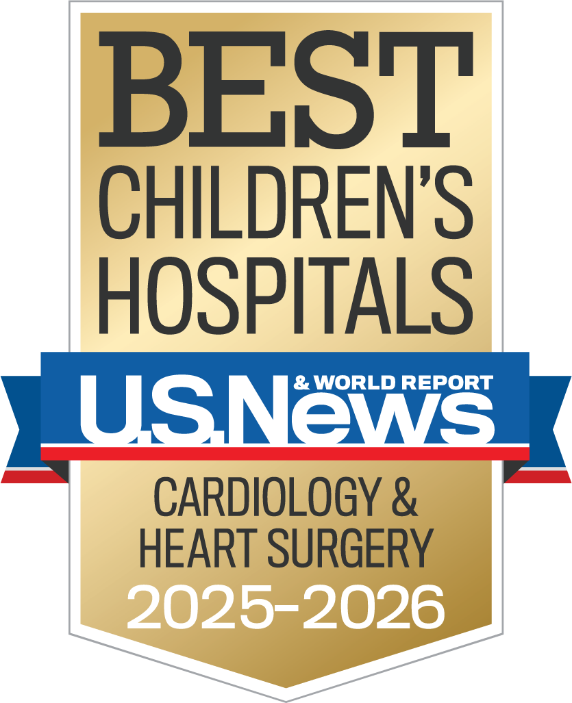 US News and World Report badge - Cardiology and Heart Surgery