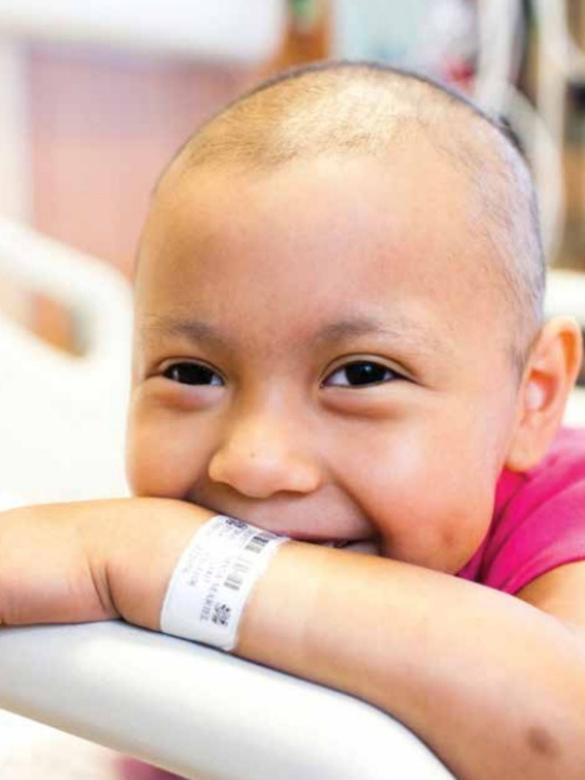 Young oncology patient
